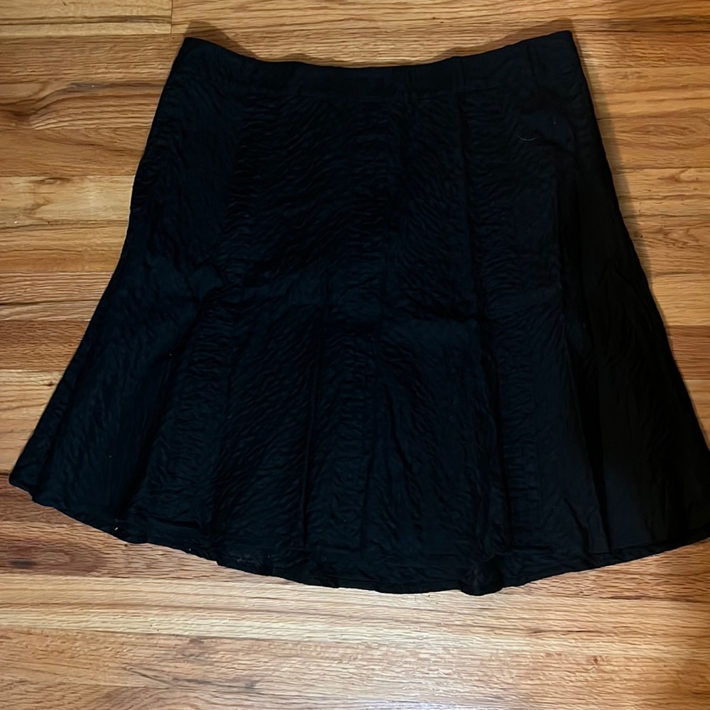Vintage black Gap skirt with stitching detail